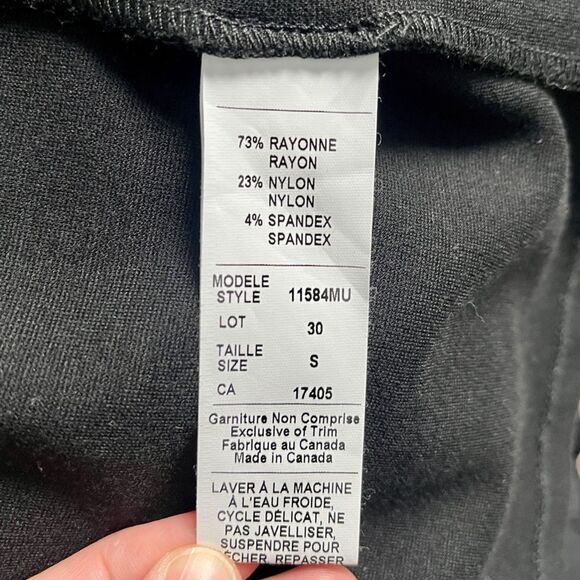 Bella Colori Womens Black Open Front Sweater Cardigan Size Small - Picture 8 of 10